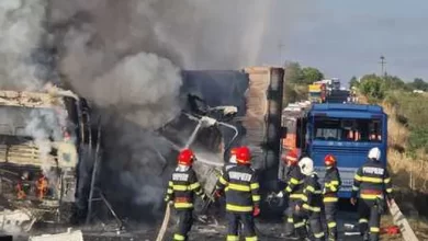 Accidentul s-a petrecut între localitățile Bujoreni și Prunaru, potrivit ISU Teleorman.
